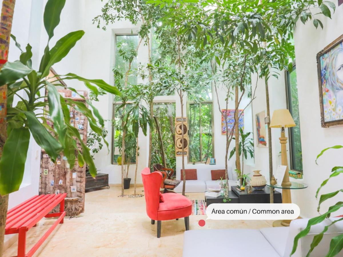 Guest House La Aldea Holistic Experience Cancun Ngoại thất bức ảnh