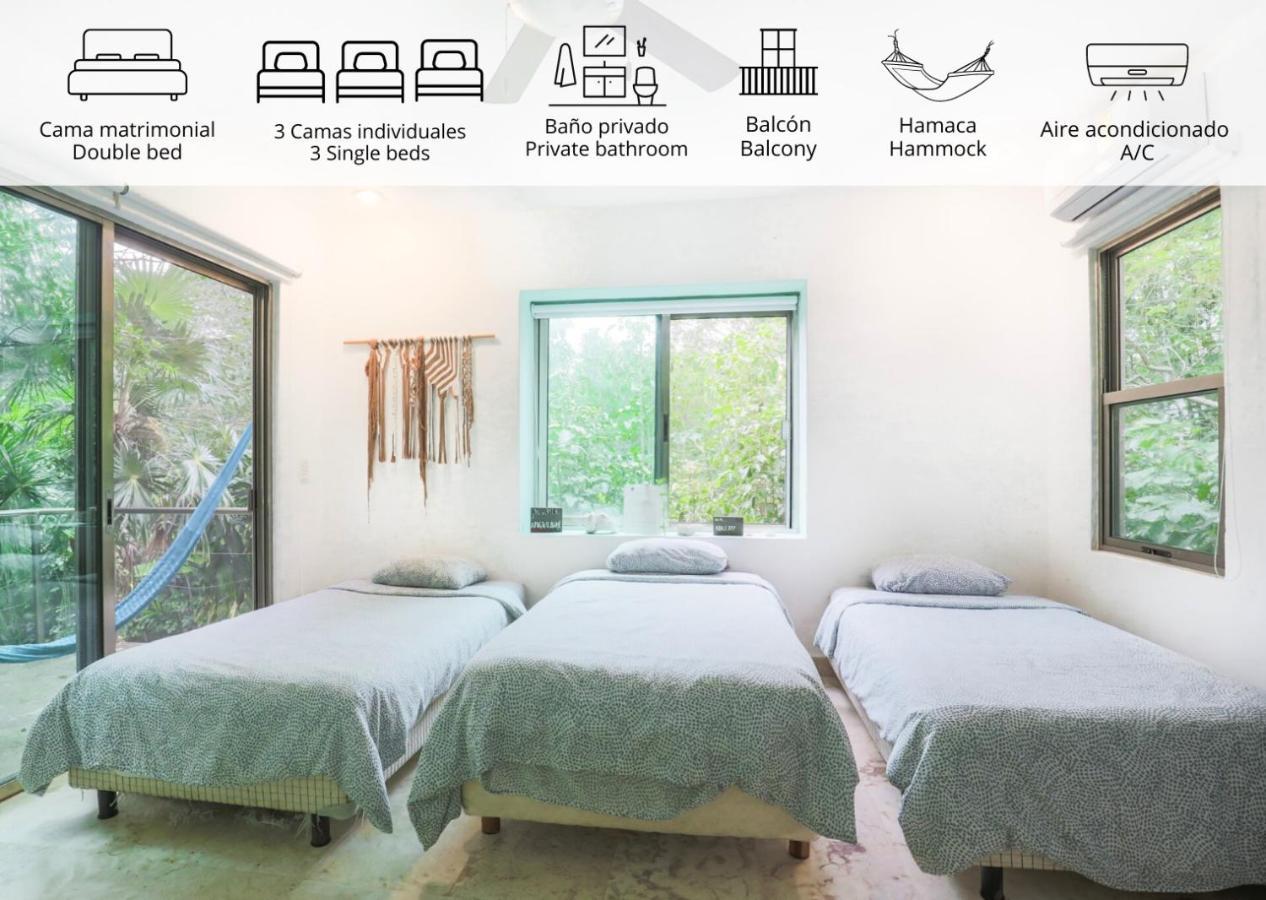 Guest House La Aldea Holistic Experience Cancun Ngoại thất bức ảnh